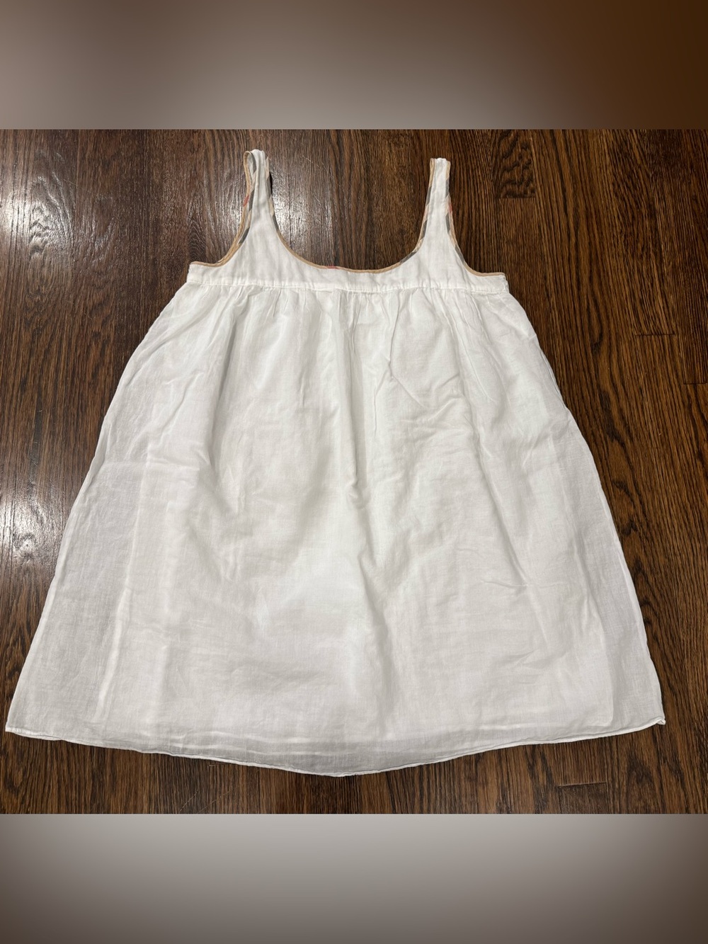 Burberry London Women’s Classic Camisole Dress Or Nightgown Size Small